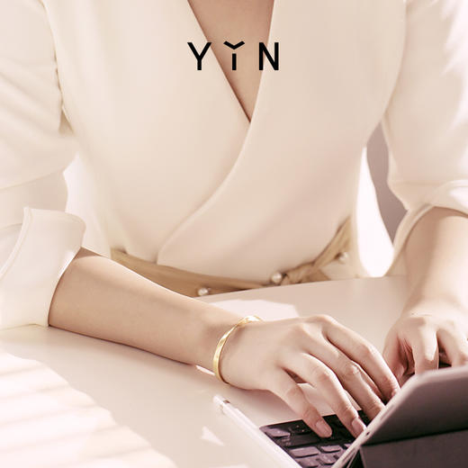 「隐」莫比乌斯环5.0开口宽厚手镯 商品图2