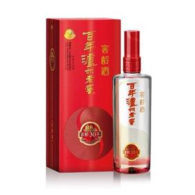 百年泸州老窖窖龄酒30年52度500ml浓香型白酒