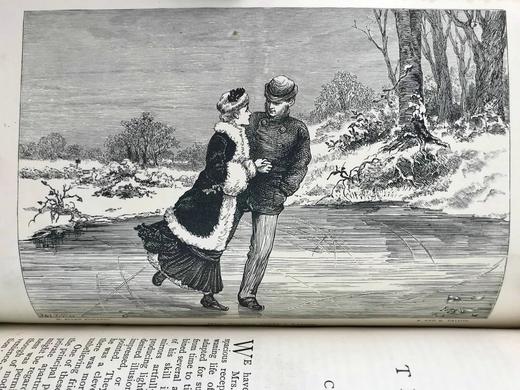 1879年 阿戈西杂志 数十幅插图 真皮精装32开 商品图8