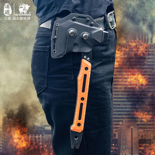 汉道【战火破拆斧】户外战术工兵斧斧头刀武器野战斧营地斧子开山斧户外野营斧 商品图4