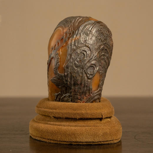 清 田黄石雕山水人物诗文印章 商品图4