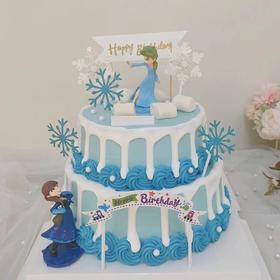 【公主系列蛋糕双层006款】