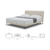 顾家家居整装 意式极简 皮艺软床 KZ.B1052 棋梦 商品缩略图4