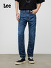Lee商场同款101+棉麻超薄705锥形中蓝色男牛仔裤凉凉裤LMB100705101249A03012 商品缩略图0