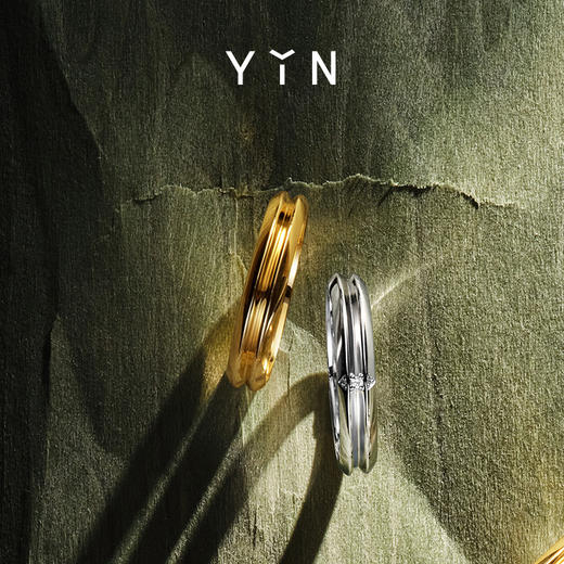 「屹」山棱戒指 - 二重 商品图2