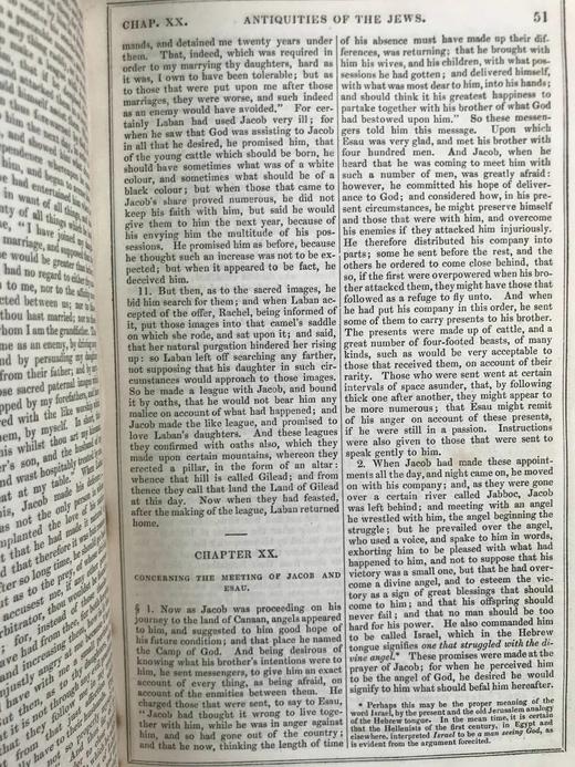 1841年 弗拉维奥·约瑟夫斯作品集 卷首配插图 真皮精装大32开 商品图7