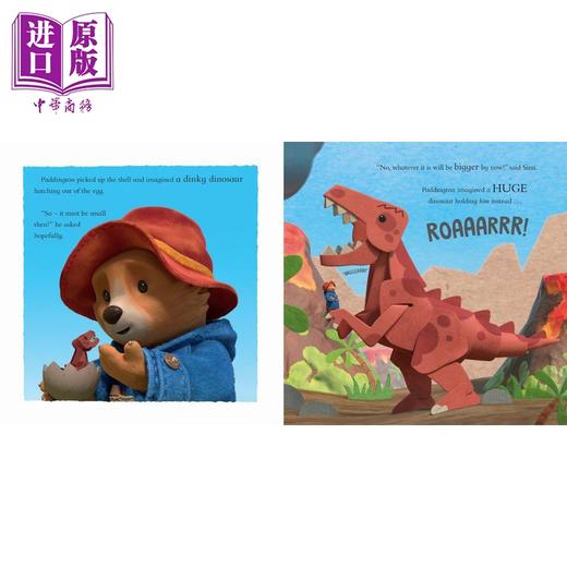 【中商原版】帕丁顿熊历险记 寻找恐龙 The Adventures of Paddington The Dinosaur Hunt 英文原版进口 儿童绘本故事图画书 商品图4