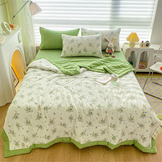 奥若拉A类泡泡纱印花夏被 商品图6