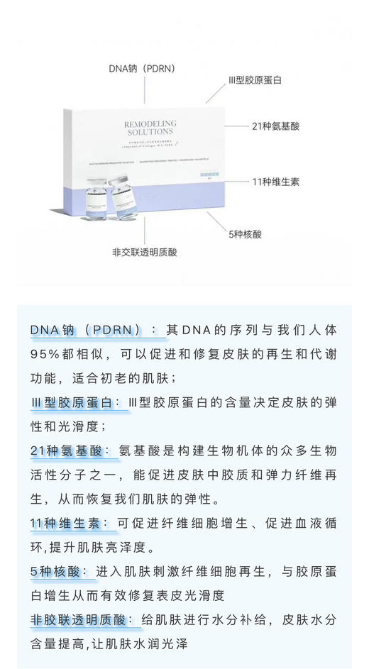 冰月岚净痘3ml加三文鱼婴儿针 淡化痘印痘 商品图9