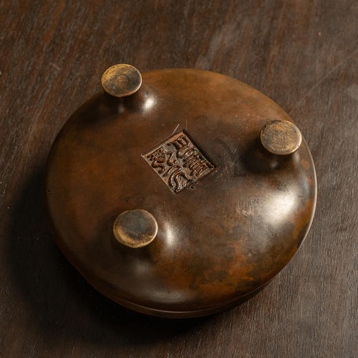 清 铜鬲式炉 商品图3