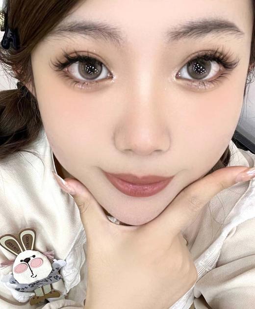 skeye 半年抛美瞳  豆沙牛乳 直径14.2mm 着色 13.6mm 商品图1