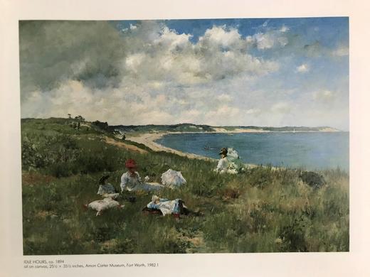 夏日午后：威廉·梅里特·蔡斯风景画集 88幅彩色37幅黑白插图 精装大16开 商品图13