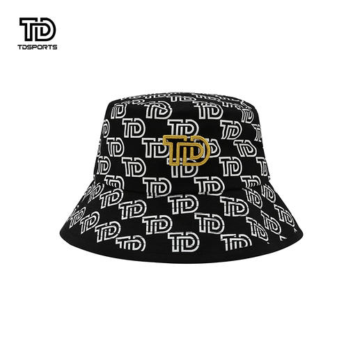 tdsports新款印花黑色渔夫帽四季防晒遮阳帽子百搭休闲 商品图5