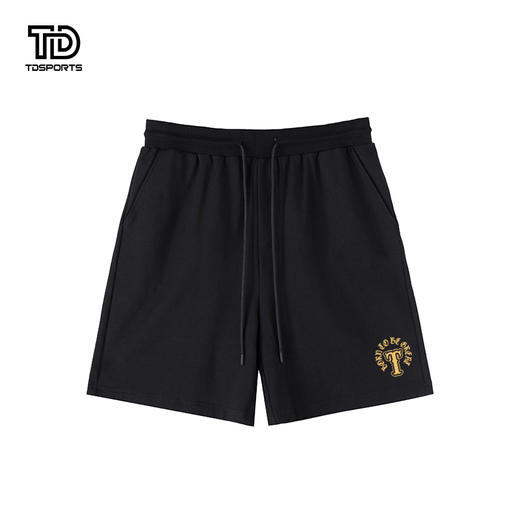 tdsports唐代运动潮牌字母印花夏季新款宽松针织短裤 商品图0