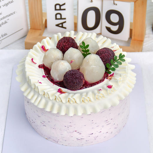 【梅荔十足】杨梅奶油-水果夹心蛋糕 商品图0