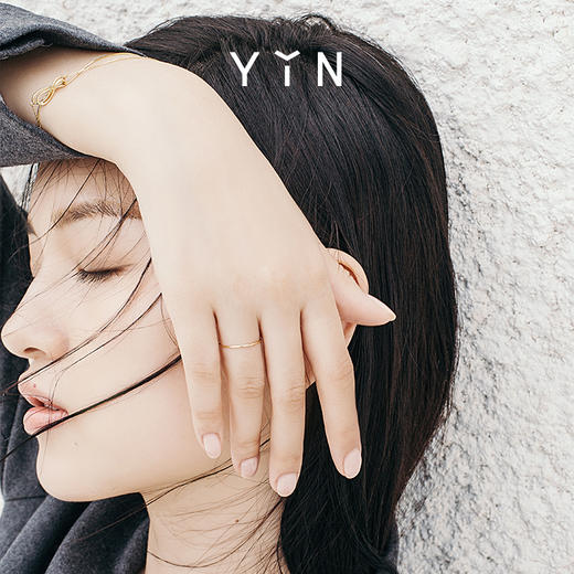 「易」Essentials系列-一轮暖金戒指 商品图3