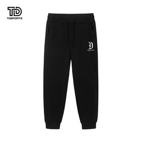 tdsports唐代运动潮牌字母印花夏季新款宽松针织长裤