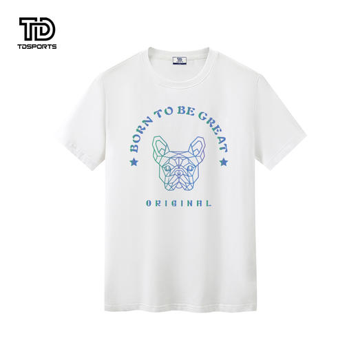 tdsports唐代运动国潮风潮牌卡通印花2024年夏季新款上衣T恤短袖 商品图2