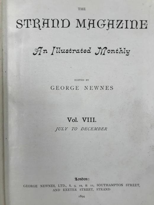 1894年7-12月 河滨杂志 数百幅插图 漆布精装18开 商品图3