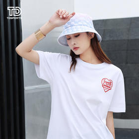 tdsports新款渐变色印花渔夫帽四季防晒遮阳帽子百搭休闲