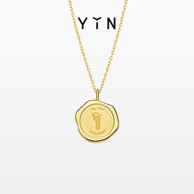 「印」火漆金币吊坠