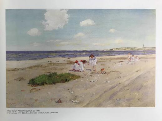 夏日午后：威廉·梅里特·蔡斯风景画集 88幅彩色37幅黑白插图 精装大16开 商品图12