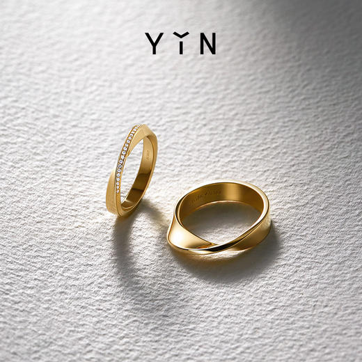 「隐」5.0素金戒指 商品图1
