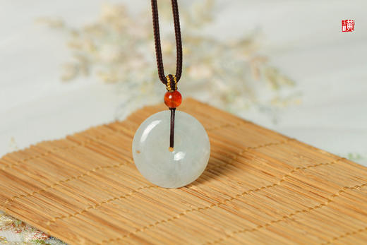 天然翡翠平安扣吊坠  配精美挂绳 商品图1