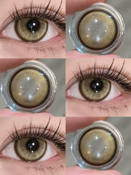 kaylens月抛 多洛塔紫/漫夜幻蓝/莱茵梦绿/甜橙柠棕 14.5mm  非离子 商品图7