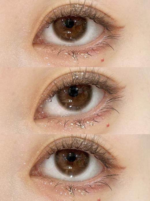 wecute日抛 麦麦咖啡 14.5mm 一盒十片 日抛无售后！！ 商品图3