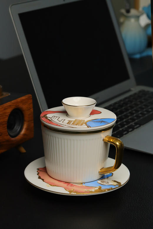 重庆两江交汇茶咖杯 商品图1