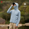 UPF100+黑胶冰丝防晒衣 黑胶加大帽檐双抗科技 高效透气吸湿排汗 男女同款 DY66106# 商品缩略图14
