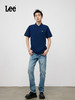 Lee商场同款24春夏新品726标准直脚精玉透凉浅蓝色男牛仔裤凉凉裤LMB241726P6600FA05194 商品缩略图3