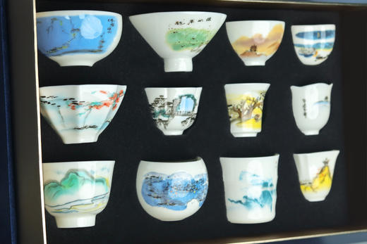 三峡博物馆 巴渝十二景单杯（12杯） 商品图0