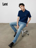 Lee商场同款24春夏新品726标准直脚精玉透凉浅蓝色男牛仔裤凉凉裤LMB241726P6600FA05194 商品缩略图2
