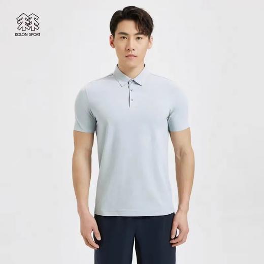 KL户外压胶无痕速干防晒短袖运动翻领POLO衫 商品图4