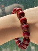 战国红双色玛瑙鼓珠手链，顺丰包邮 商品缩略图4