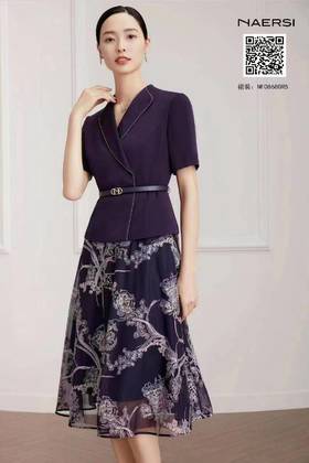 4F 娜尔思  高定款连衣裙