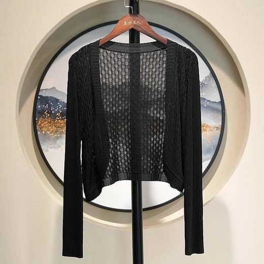 天然冰丝日常旗袍外搭开衫披肩HY-23-7-27 商品图1