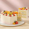 【心语果乐】甜蜜缤纷的鲜果在蛋糕上铺展开来，草莓、鲜芒果、奇异果等水果交织在一起，让每一个瞬间都充满快乐和美好(全国幸福西饼)【复制后记得删除分组】 商品缩略图2