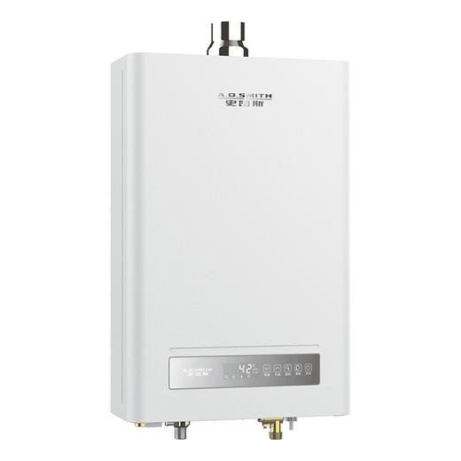 史密斯（A.O.SMITH）13L燃气热水器 不锈钢换热器更耐用 负压更安全 恒温大水量 家用JSQ26-CLD 商品图1