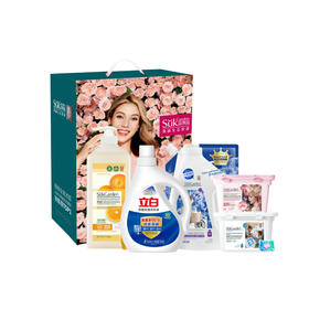 蔬果园/立白 洗衣清洁礼盒套餐5件套 800ml+1.12kg