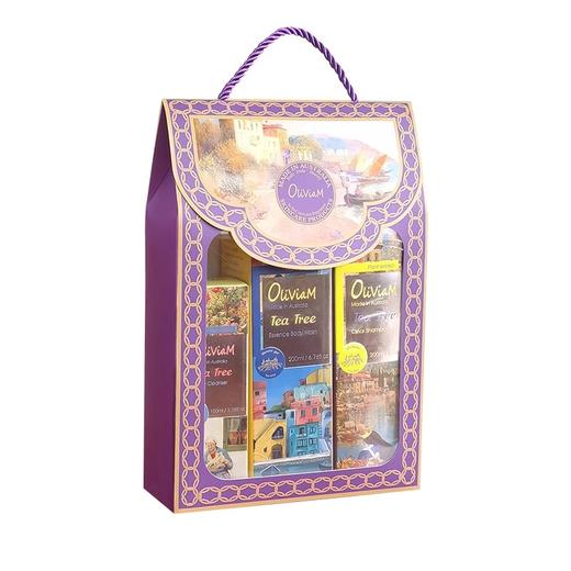 中欧班列精选】Oliviam澳莉维亚澳洲进口浪漫意象茶树洗护沐系列2件/3件4件/6件套礼盒礼品节日送礼 舒缓肌肤,清洁,保湿,去角质 商品图8
