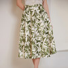 【棉质印花百褶裙】24年春夏新品女士印花半裙时尚百褶裙 商品缩略图2