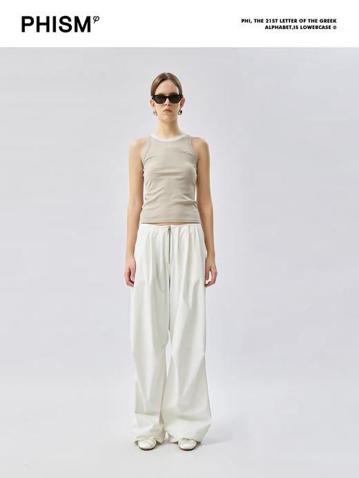 圆领蕾丝背心 商品图0