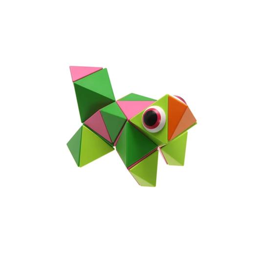 TRIDO磁力艺术积木初阶版 几何磁性变形儿童益智玩具男女孩 商品图0