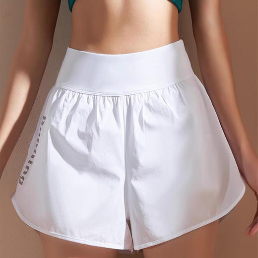 跃牌【瑜见伽人系列】 2024夏季新款收腰宽松休闲防走光短裤瑜伽服健身运动短裤跑步 女YD4028 商品图0