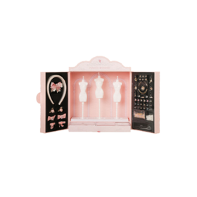 mobee莫贝女孩玩具套装串珠首饰礼盒儿童手工生日7-14岁 公主的衣橱