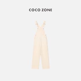COCO ZONE 时尚百搭牛仔背带裤 23C18037