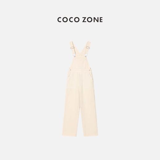 COCO ZONE 时尚百搭牛仔背带裤 23C18037 商品图0